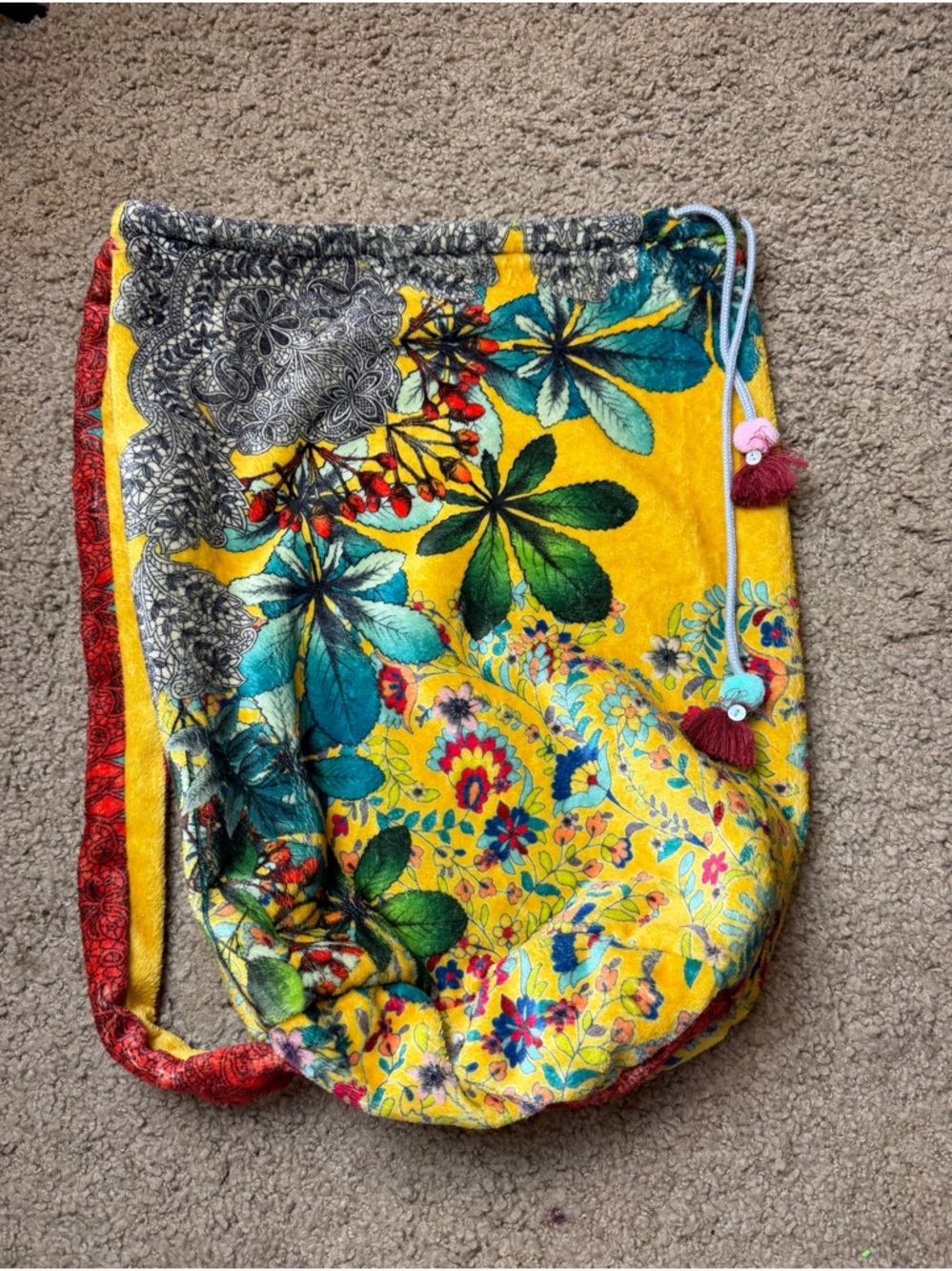 JOHNNY WAS Blanket Bag  Multi Color-Bag only